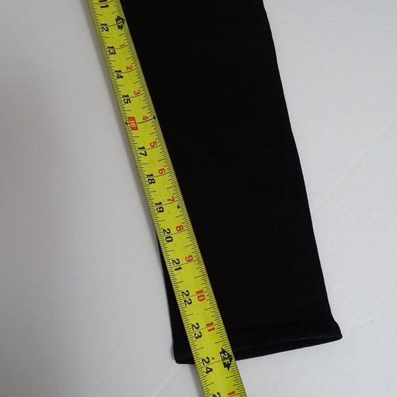 Ann Taylor Loft Black The Skinny Jeans Women Size 26 2 Zipper Fly Casual - Picture 11 of 11